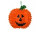 Oranžová plastová nástěnná Halloween dekorace dýně - 27*3*26 cm Clayre & Eef