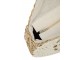 Plážová kulatá taška z mořské trávy s krajkou Beach Bag Lace - Ø 40*7cm J-Line by Jolipa