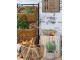 Přírodní kulatý stůl z dřevěných špalíků Eucalypt - Ø 30*30cm Chic Antique