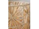 Přírodní stojací lampa s lýkovým stínidlem Raffia - Ø 28*127 cm/ E27 Chic Antique