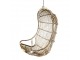 Přírodní ratanové závěsné houpací křeslo Swinging - 72*72*117 cm Chic Antique