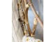 Přírodní ratanové závěsné houpací křeslo Swinging - 72*72*117 cm Chic Antique
