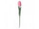 Umělá dekorační květina růžový tulipán - 6*6*50 cm Clayre & Eef