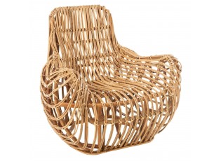 Přírodní ratanové designové křeslo Ana Rattan - 99*87*89 cm