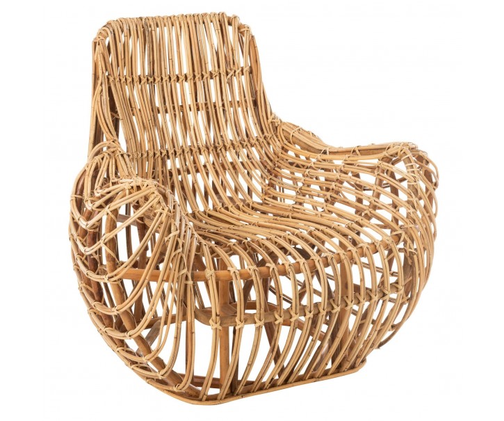 Přírodní ratanové designové křeslo Ana- 99*87*89 cm J-Line by Jolipa