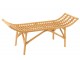 Přírodní ratanová designová lavice Ana Rattan - 120*41*49 cm J-Line by Jolipa