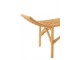 Přírodní ratanová designová lavice Ana Rattan - 120*41*49 cm J-Line by Jolipa