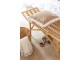 Přírodní ratanová designová lavice Ana Rattan - 120*41*49 cm J-Line by Jolipa