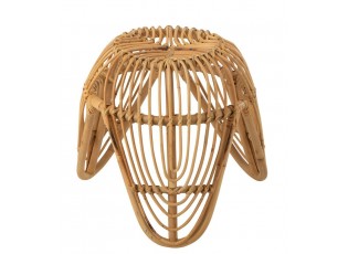 Přírodní ratanový odkládací stolek / stolička Lea Rattan - 44*44*41 cm