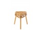 Přírodní ratanový odkládací stolek / stolička Triangle Rattan - 40*40*42 cm J-Line by Jolipa