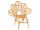 Přírodní ratanová židle Flower Rattan Natural - 97*54*95 cm J-Line by Jolipa