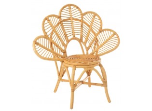 Přírodní ratanová židle Flower Rattan Natural - 97*54*95 cm