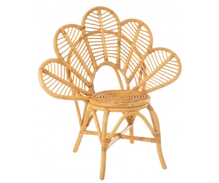 Přírodní ratanová židle Flower Rattan Natural - 97*54*95 cm J-Line by Jolipa