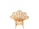 Přírodní ratanová židle Flower Rattan Natural - 97*54*95 cm J-Line by Jolipa