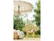 Přírodní ratanová židle Flower Rattan Natural - 97*54*95 cm J-Line by Jolipa