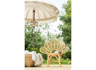 Přírodní ratanová židle Flower Rattan Natural - 97*54*95 cm
