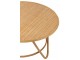 Přírodní ratanový odkládací stolek Balia Rattan Natural L - Ø 80*44 cm J-Line by Jolipa