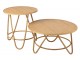Přírodní ratanový odkládací stolek Balia Rattan Natural M - Ø 60*64 cm J-Line by Jolipa