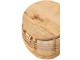 Přírodní ratanový odkládací stolek Ana Rattan Natural - Ø 40*48 cm J-Line by Jolipa