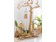 Přírodní ratanový odkládací stolek Ana Rattan Natural - Ø 40*48 cm J-Line by Jolipa