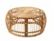 Přírodní ratanový konferenční stolek Ana Rattan Natural - Ø 85*39 cm J-Line by Jolipa