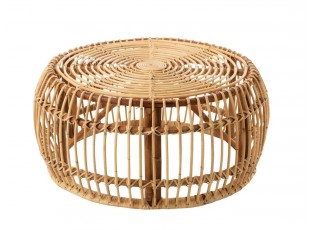 Přírodní ratanový konferenční stolek Ana Rattan Natural - Ø 85*39 cm