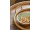 Set 3ks kulatý ratanový podnos s uchy Rattan Boom - Ø 48*10 / Ø 40*9 / Ø 31*9 cm J-Line by Jolipa