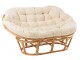 Přírodní oválná ratanová pohovka Roni Rattan Natural - 173*110*75 cm J-Line by Jolipa