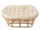 Přírodní oválná ratanová pohovka Roni Rattan Natural - 173*110*75 cm J-Line by Jolipa