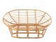 Přírodní oválná ratanová pohovka Roni Rattan Natural - 173*110*75 cm J-Line by Jolipa