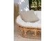 Přírodní oválná ratanová pohovka Roni Rattan Natural - 173*110*75 cm J-Line by Jolipa
