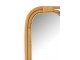 Přírodní ratanové zrcadlo se žebříkem Ellen Rattan Natural - 80*3*180 cm J-Line by Jolipa