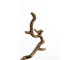 Bronzový kovový patrový etažér s ptáčky Tresa Bird Antique - 37*35*37 cm Light & Living
