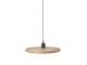 Přírodní ratanové světlo Paloma s výpletem - Ø 40*3 cm / E27 Light & Living