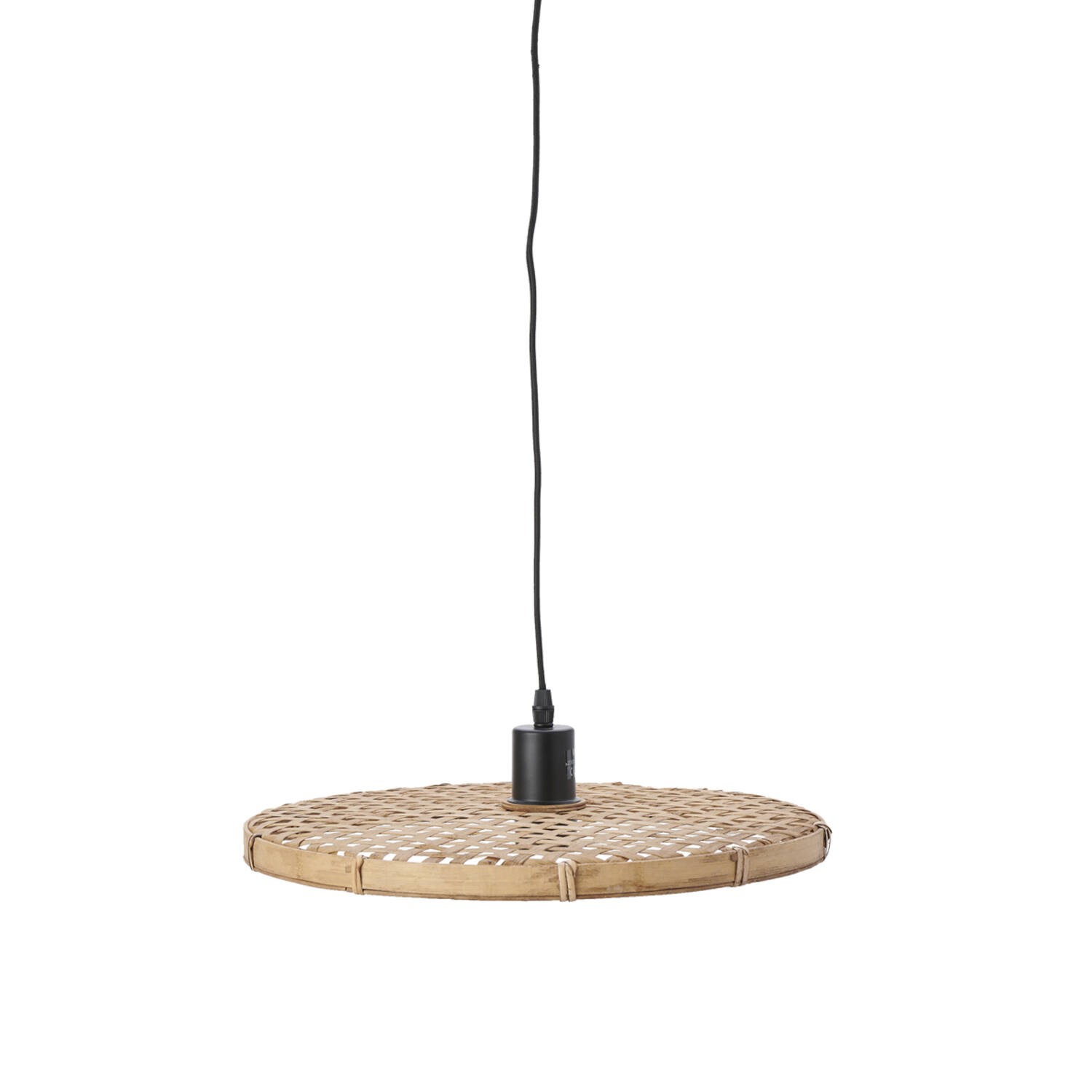 Přírodní ratanové světlo Paloma s výpletem - Ø 40*3 cm / E27 Light & Living Přírodní ratanové světlo Paloma s výpletem - Ø 40*3 cm / E27 Light & Living