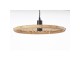 Přírodní ratanové světlo Paloma s výpletem - Ø 40*3 cm / E27 Light & Living