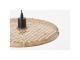 Přírodní ratanové světlo Paloma s výpletem - Ø 40*3 cm / E27 Light & Living