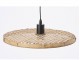 Přírodní ratanové světlo Paloma s výpletem - Ø 40*3 cm / E27 Light & Living