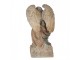 Béžovo-zelená antik dekorace socha anděla Angel Baroque - 41*45*65 cm Clayre & Eef