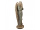 Béžovo-zelená antik dekorace socha anděl Angel Vintage - 48*32*119 cm Clayre & Eef