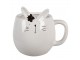 Bílý porcelánový hrneček ve tvaru králíčka Rabbit - 13*10*11 cm / 350 ml Clayre & Eef