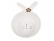 Bílá porcelánová miska s králičími oušky Rabbit - 13*11*8 cm / 200 ml Clayre & Eef