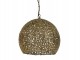 Zlaté děrované kovové stropní světlo Sinula - Ø 39*38 cm / E27 Light & Living