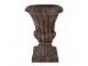 Hnědý antik květináč v barokním stylu Baroque - 40*40*52 cm Clayre & Eef