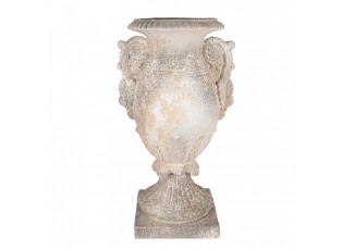 Béžový antik květináč v barokním stylu Baroque - 34*26*60 cm