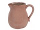 Růžový keramický džbán M - 17*13*15 cm Clayre & Eef