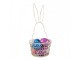 Bílý drátěný dekorační košík králík Bunny S - Ø 12*27 cm Clayre & Eef
