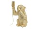 Zlatá stolní lampa s opičkou Monkey S - 20*19*34 cm/40W Light & Living