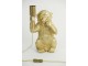 Zlatá stolní lampa s opičkou Monkey S - 20*19*34 cm/40W Light & Living