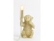 Zlatá stolní lampa s opičkou Monkey XS - 13*12*23 cm/40W Light & Living